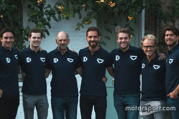 Adrian Newey, Jean-Éric Vergne y Veloce Racing Team