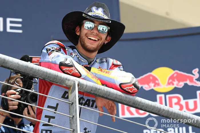 Podio: ganador Enea Bastianini, Gresini Racing 