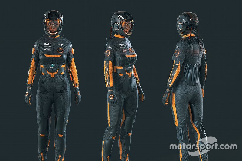 Le pilote en 2050 selon McLaren