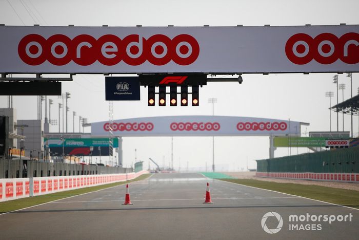 Vista general del circuito de Losail