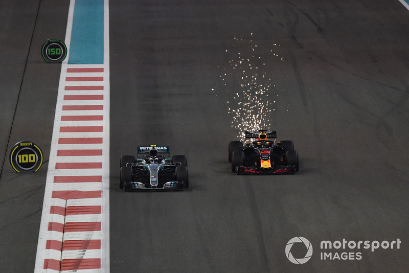 Валттері Боттас, Mercedes AMG F1 W09, Даніель Ріккардо, Red Bull Racing RB14
