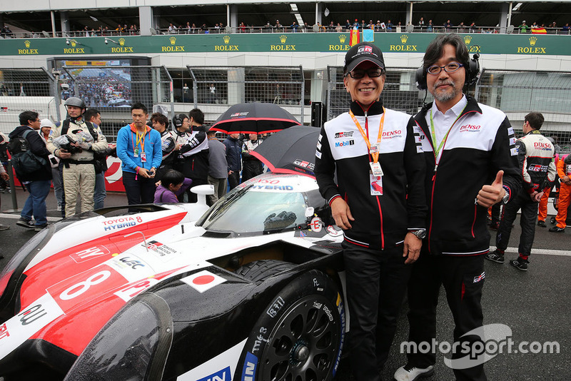 Hisatake Murata, TMG Team President, Shigeki Tomoyama, President Gazoo Racing