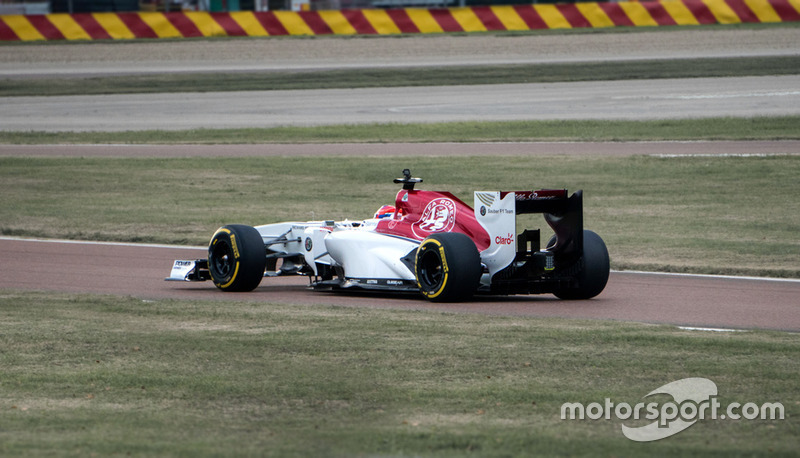 Test de Tatiana Calderón, Sauber F1