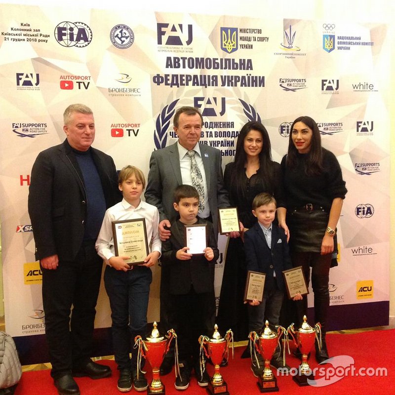 Нагородження учасників Чемпіонату України з картингу