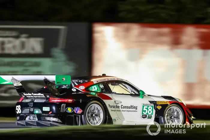 #58 Wright Motorsports Porsche 911 GT3 R, GTD: Patrick Long, Christina Nielsen, Robert Renauer