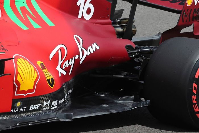 Piso de Charles Leclerc, Ferrari SF21