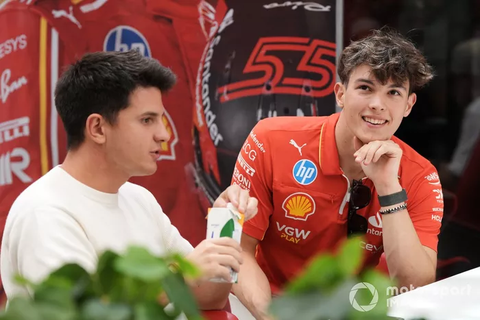 Oliver Bearman, pilote de réserve, Ferrari et Haas F1 Team 