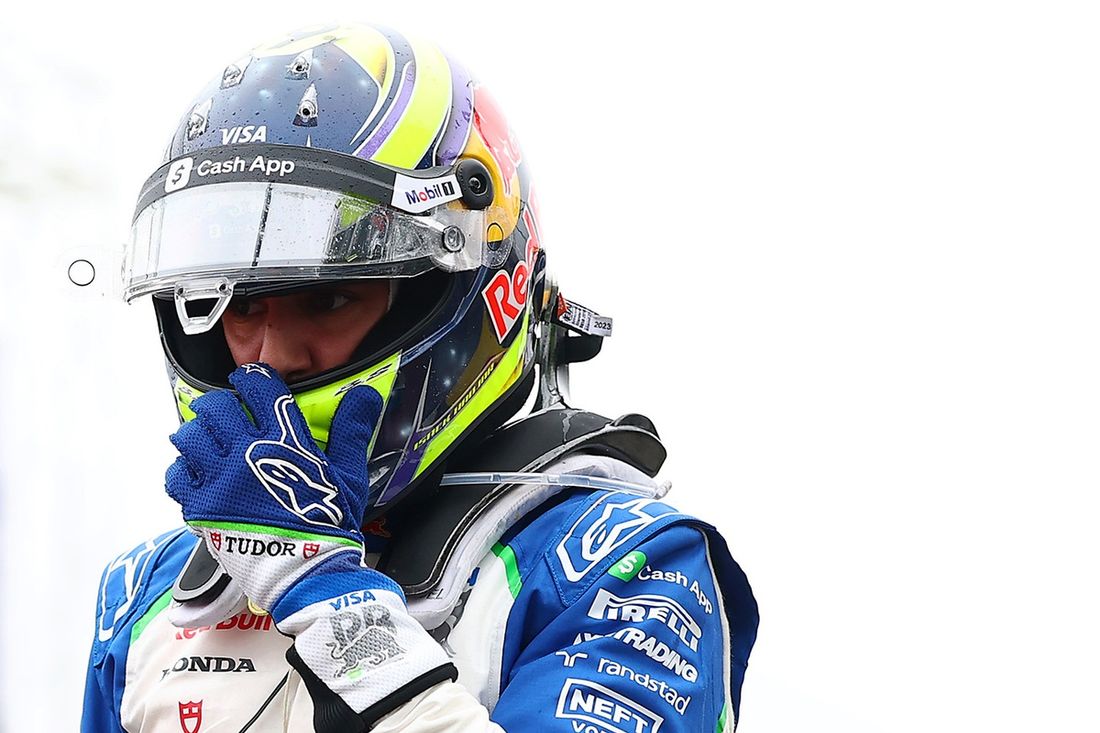 Isack Hadjar, wypadek zespołu RB F1 Team
