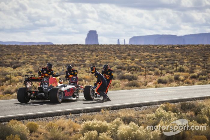 Daniel Ricciardo, Red Bull Racing en Monument Valley