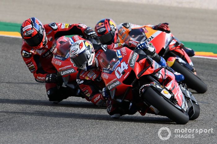 Andrea Dovizioso, Ducati Team, Danilo Petrucci, Ducati Team, Stefan Bradl, Repsol Honda Team