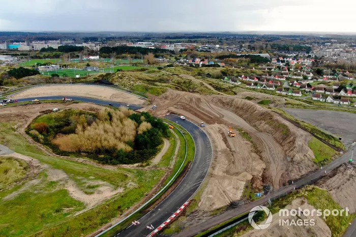 Obras en el circuito de Zandvoort para el GP de Holanda 2020