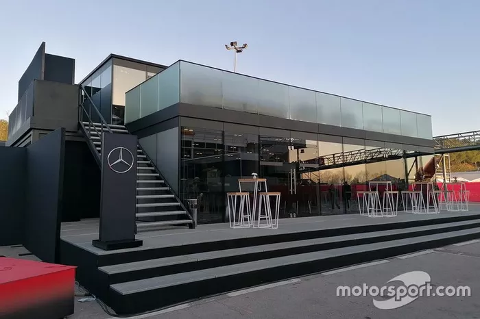 El motorhome de Mercedes
