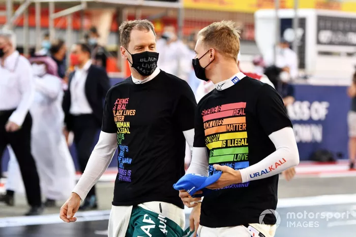 Sebastian Vettel, Aston Martin, Mick Schumacher, Haas F1