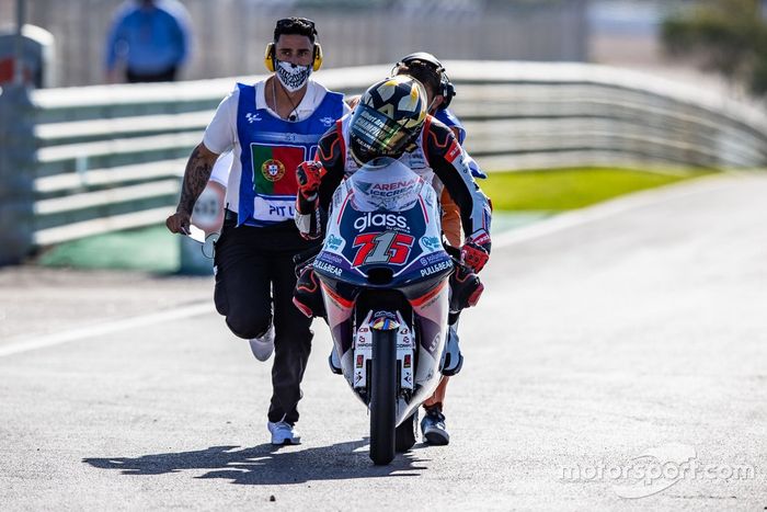 El campeón de Moto3 Albert Arenas, Aspar Team