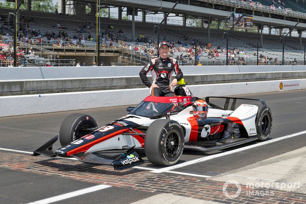 David Malukas, Dale Coyne Racing con HMD Honda foto de calificación