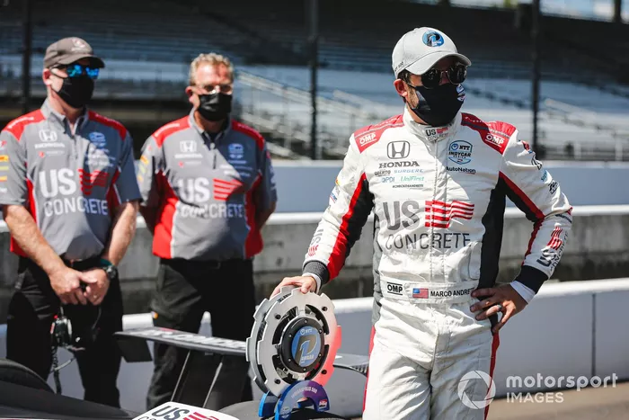 Marco Andretti, Andretti Herta with Marco & Curb-Agajanian Honda, autor de la pole de la Indy 500 2020