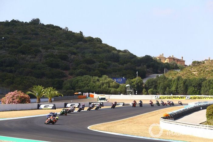 Alvaro Bautista, Aruba.it Racing-Ducati Tea ,lidera la primera vuelta