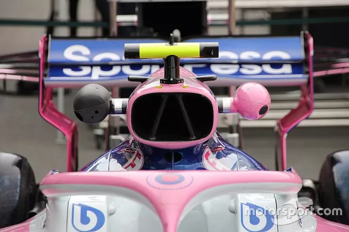 Detalle técnico de Racing Point