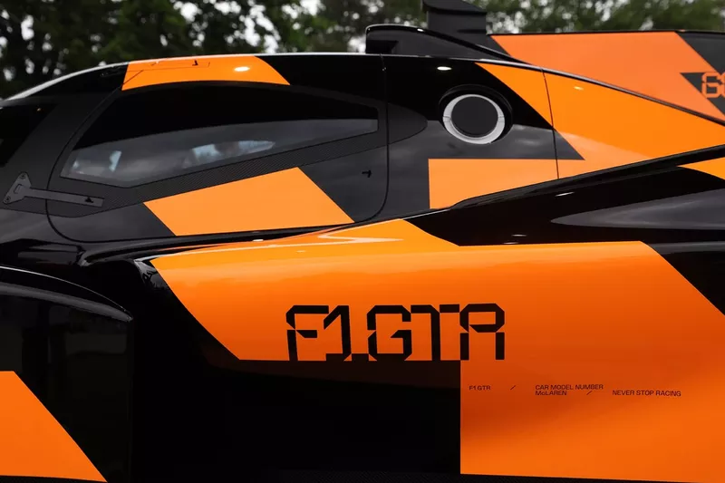 Prototype d'hypercar McLaren
