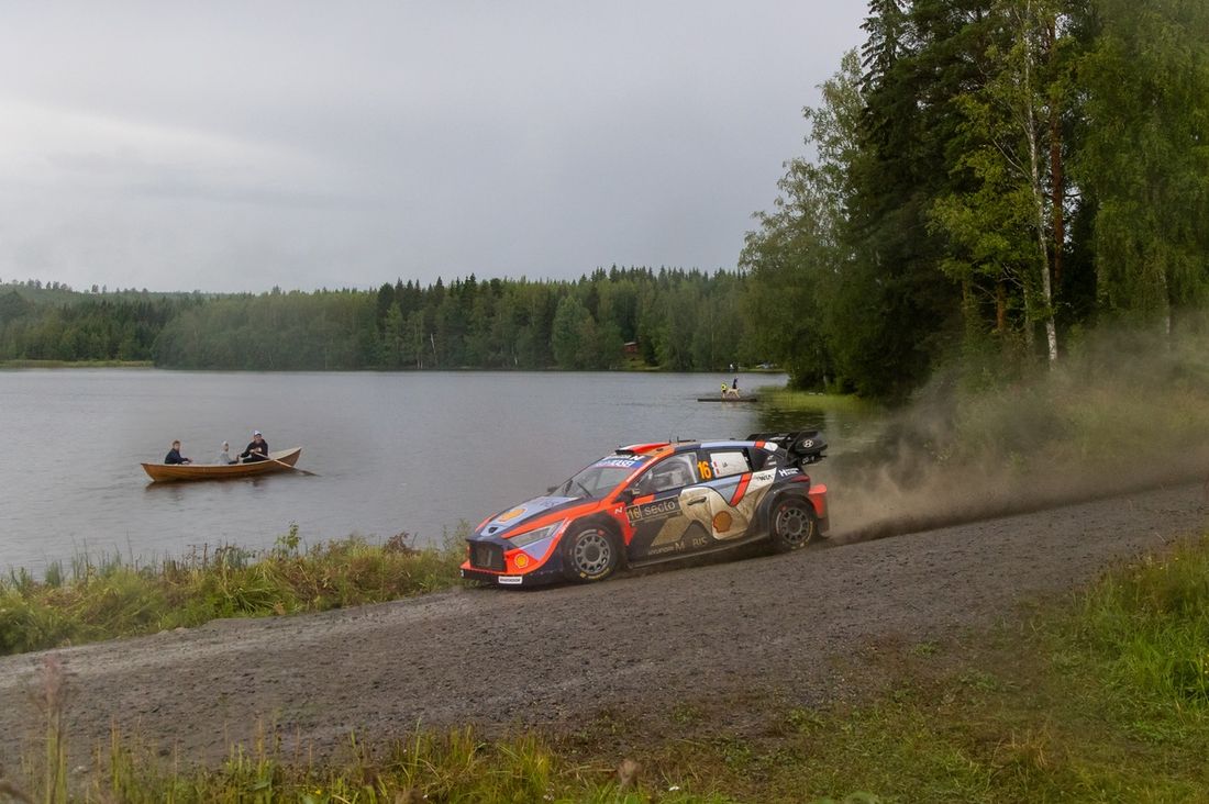 Adrien Fourmaux, Alexandre Coria, Hyundai World Rally Team Hyundai i20 N Rally1