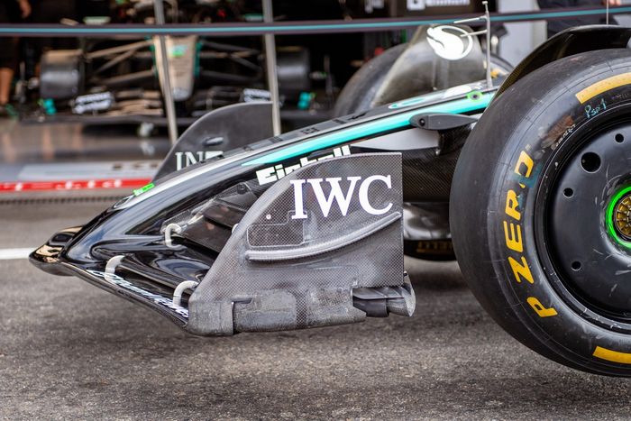 Mercedes W16 technical detail