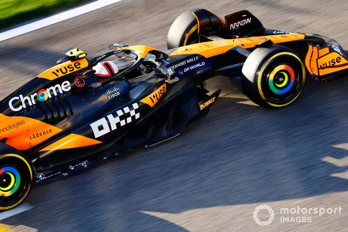 Lando Norris, McLaren MCL38 