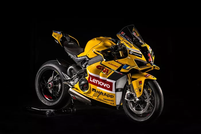 Réplica de la Panigale V4 Bagnaia 2023 Campeona del Mundo