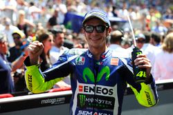 Valentino Rossi, Yamaha Factory Racing, vainqueur de la course