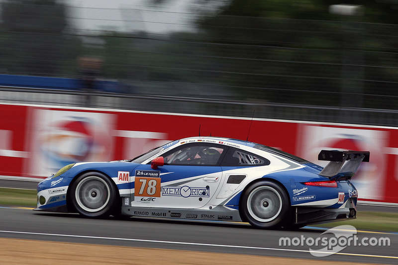 #78 KCMG Porsche 911 RSR: Christian Ried, Wolf Henzler, Joel Camathias