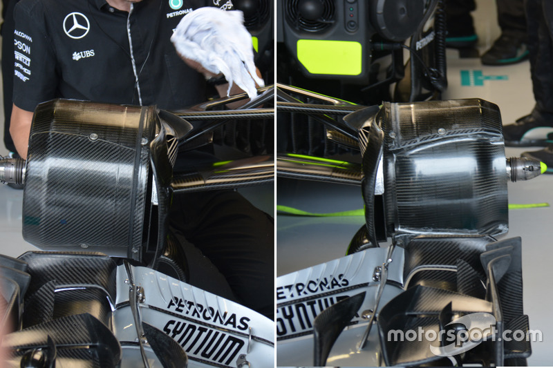 Merdecedes, Front brake duct