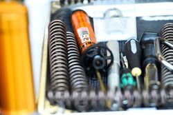 Herramientas de suspensión Ohlins para Marc Márquez, del equipo Repsol Honda