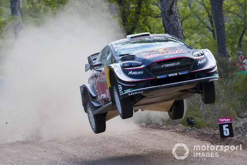 Elfyn Evans, Daniel Barritt, M-Sport Ford WRT Ford Fiesta WRC