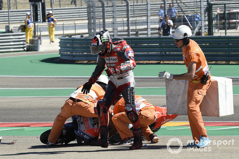 Хорхе Лоренсо, Ducati Team, після аварії