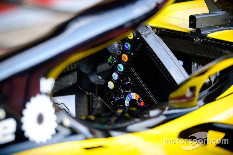Volante del Renault Sport F1 Team R.S. 18
