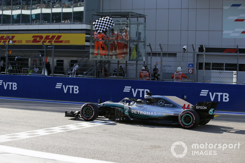 16. GP Rusia - Pemenang: Lewis Hamilton