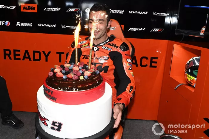 Danilo Petrucci, KTM Tech3, celebra su cumpleaños