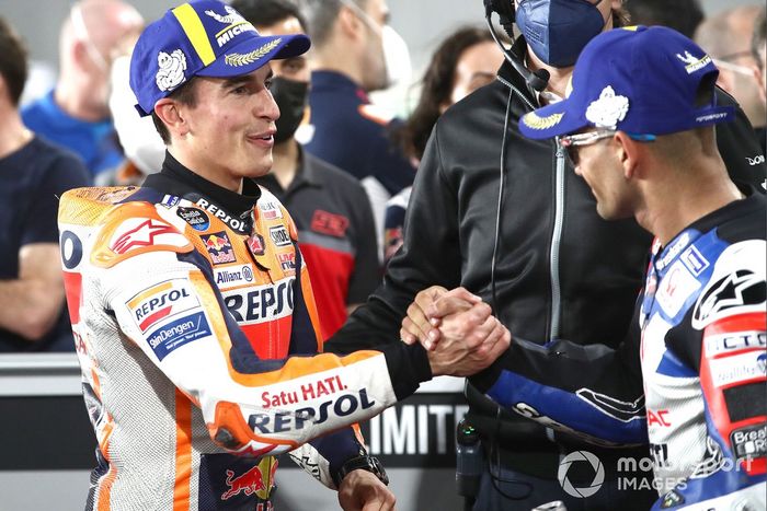 Marc Márquez, Equipo Repsol Honda, Jorge Martín, Pramac Racing  