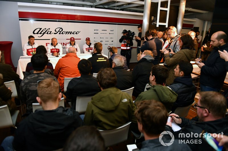 Alfa Romeo Racing Press Conference