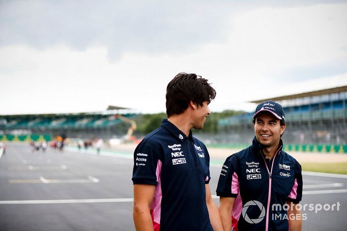 Lance Stroll, Racing Point y Sergio Pérez, Racing Point