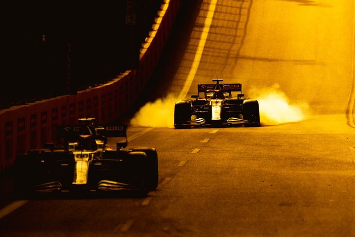 Antonio Giovinazzi, Alfa Romeo C41; Kimi Raikkonen, Alfa Romeo C41