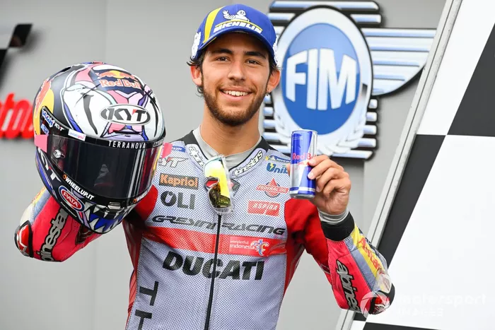 Ganador de la pole Enea Bastianini, Gresini Racing