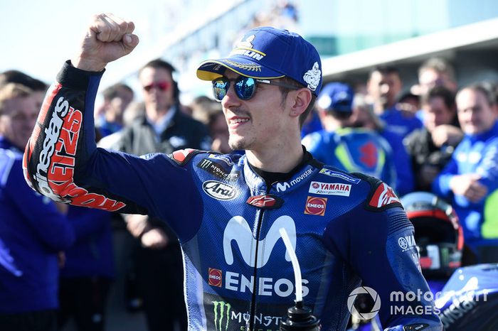 Ganador de la carrera Maverick Viñales, Yamaha Factory Racing