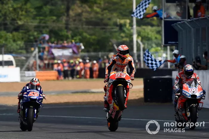 Ganador de la carrera Marc Marquez, Repsol Honda Team