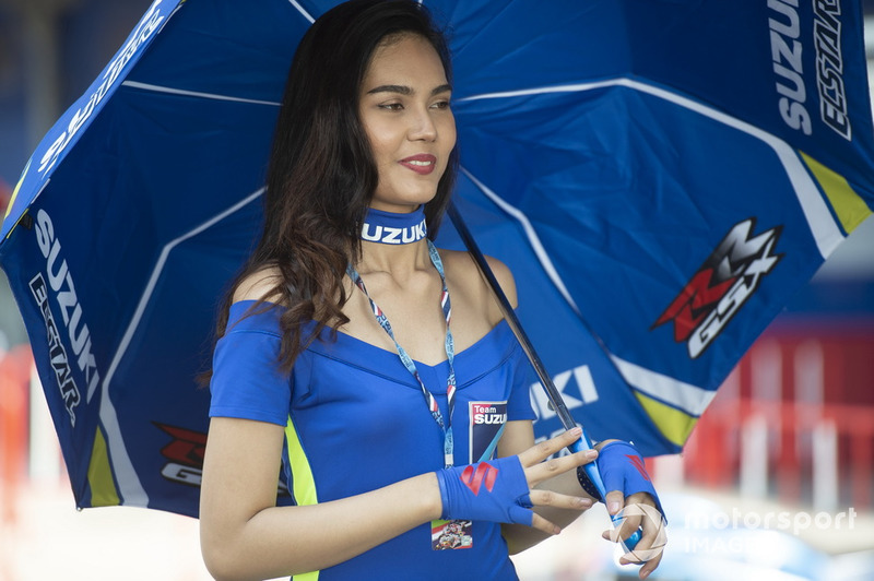 Rajtrácslányok a Thai Nagydíjról