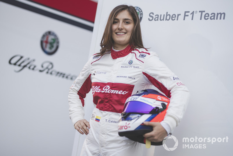 Tatiana Calderón, pilote de développement Sauber