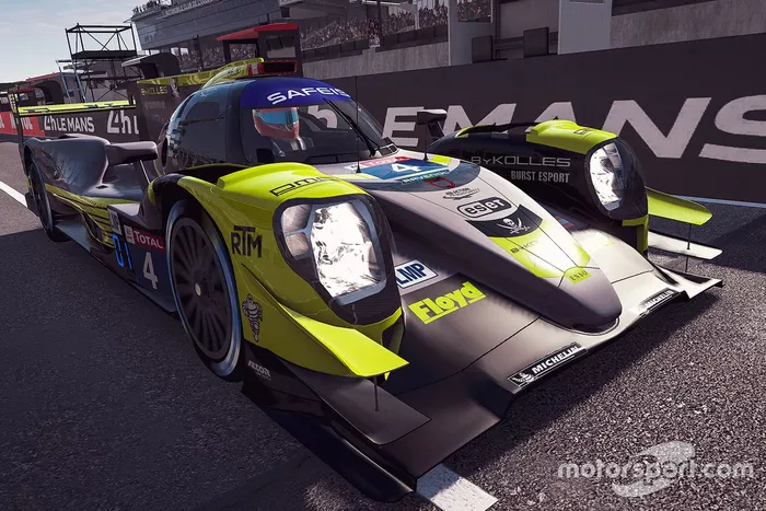 #4 Bykolles - Burst Esport Oreca 07 LMP2: Tom Dillmann, Esteban Guerrieri, Jernej Simoncic, Jesper Pedersen