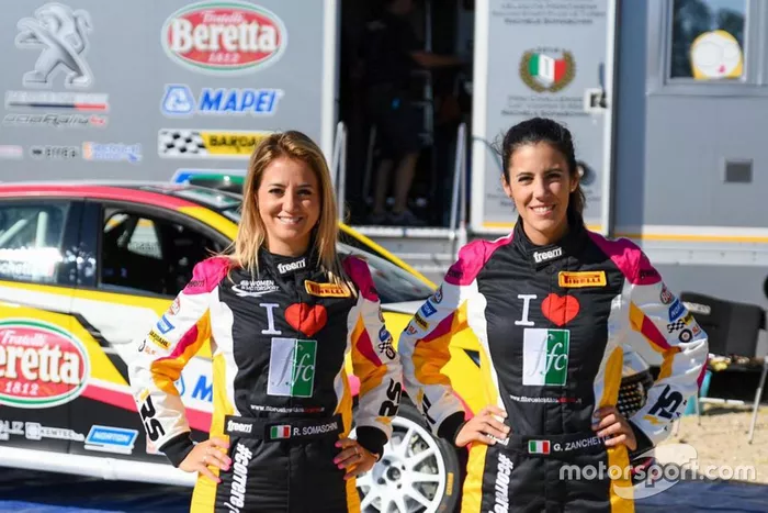 Rachele Somaschini, Giulia Zanchetta, RS Team, Peugeot 208 Rally4
