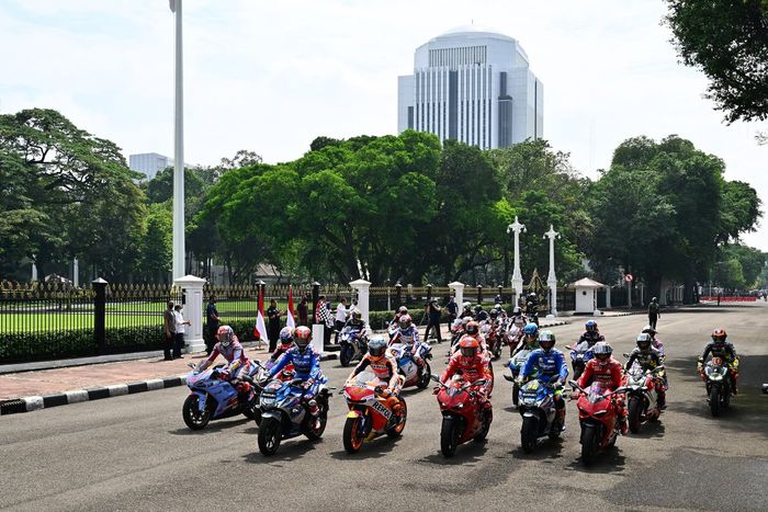 Parada de MotoGP en Jakarta