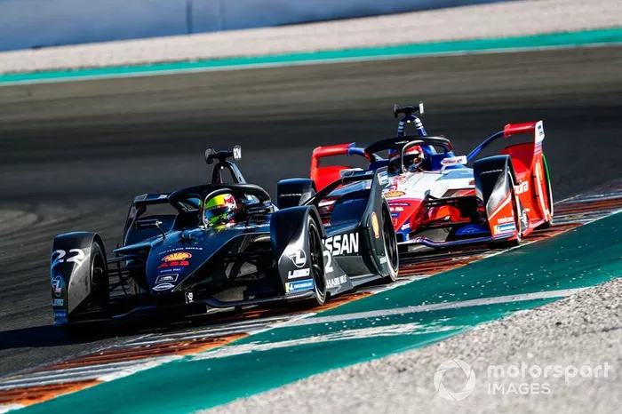 Oliver Rowland, Nissan e.Dams, Nissan IMO2 Jérôme d'Ambrosio, Mahindra Racing, M6Electro 