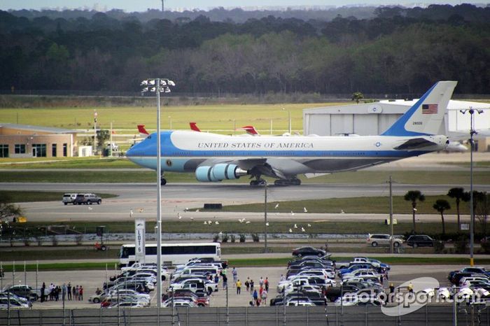 Air Force One at Daytona